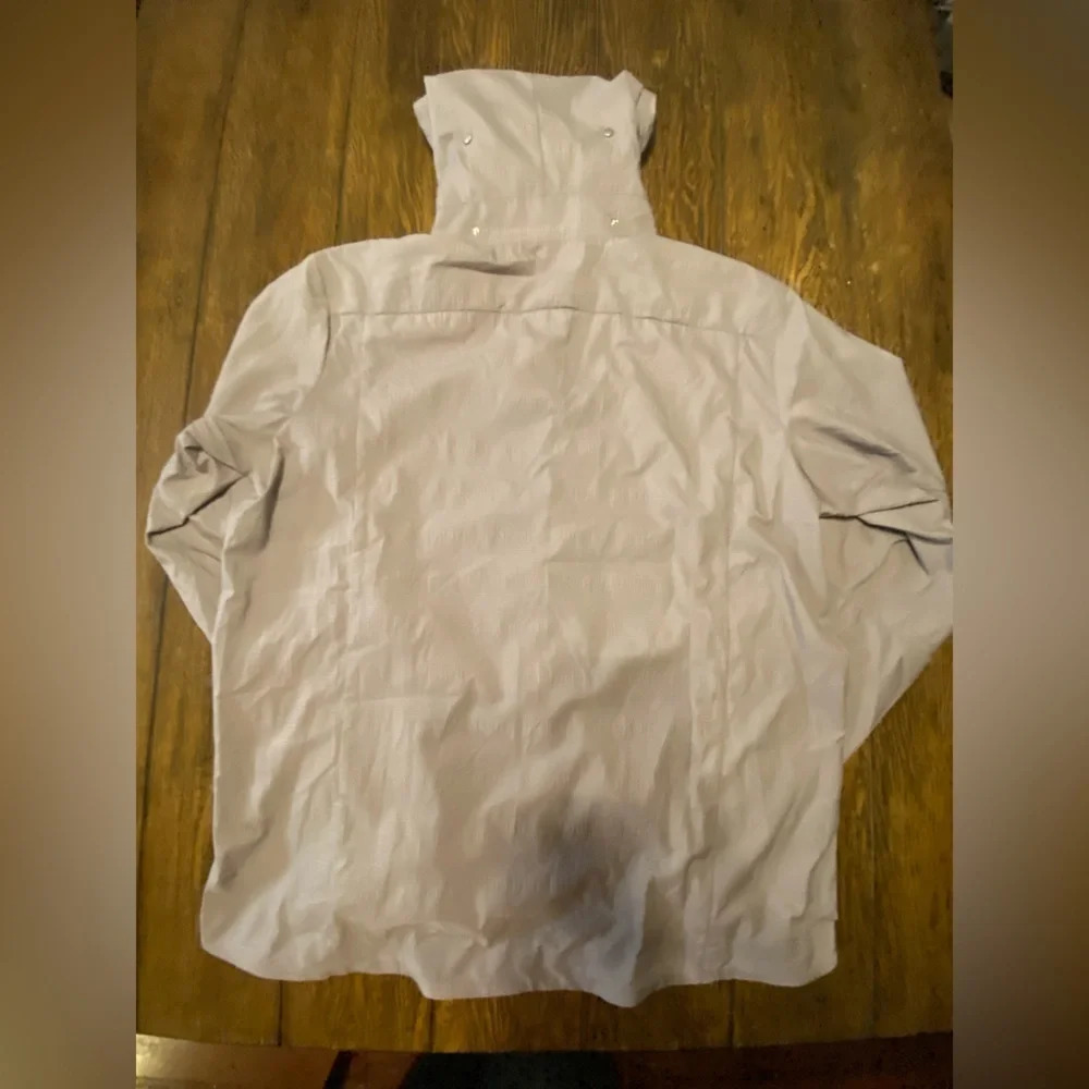 Nau Muted Gray Lightweight Rain Jacket Windbreaker  Size XL C5 - Picture 2 of 4